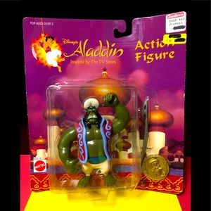 DISNEY’S ALADDIN VTG 90’s RAZOUL Action Figure NWT